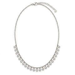 Mini Bezel Drops Necklace