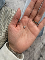 Bezel Solitaire Necklace