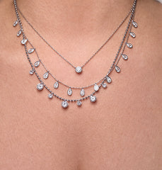 Bezel Solitaire Necklace