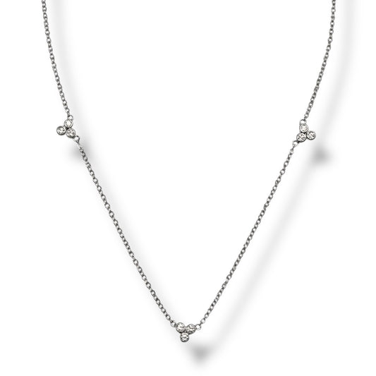 Dainty Cluster Necklace