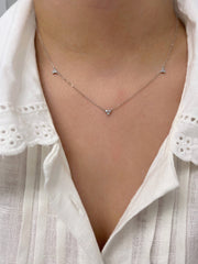 Dainty Cluster Necklace