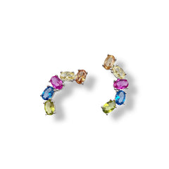 Rainbow Arc Earrings
