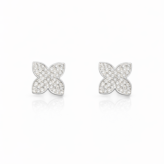 Crystal Bloom Studs