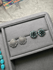 Celeste Pavé Stud Earrings
