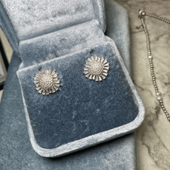 Celeste Pavé Stud Earrings