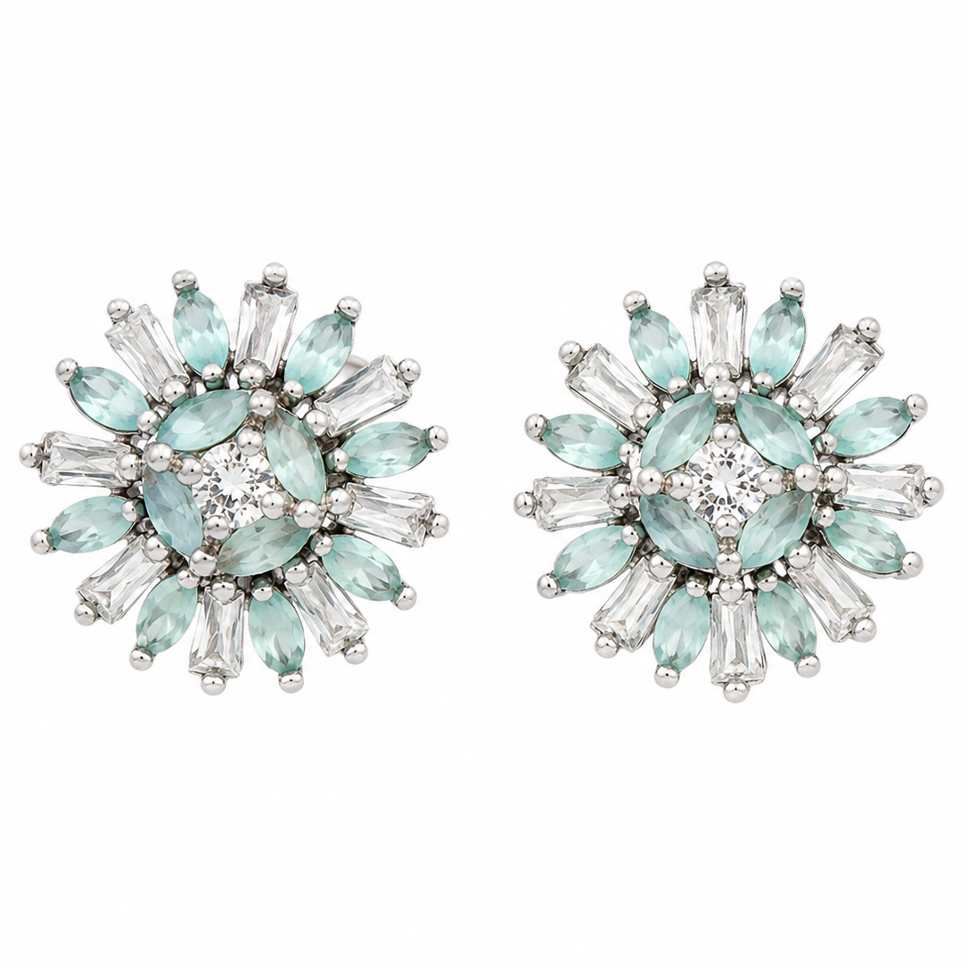 Aqua Nova Radiance Stud Earrings