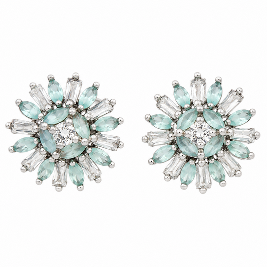 Aqua Nova Radiance Stud Earrings