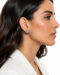 Aqua Nova Radiance Stud Earrings