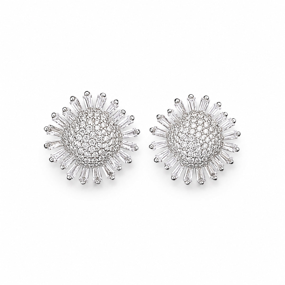 Celeste Pavé Stud Earrings