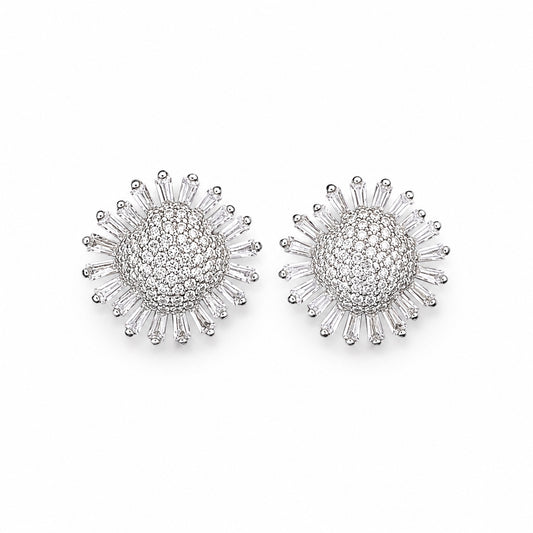 Celeste Pavé Stud Earrings