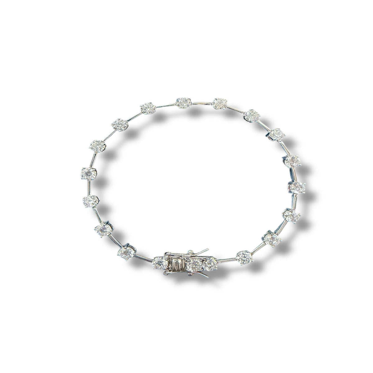 Intermittent CZ Bracelet