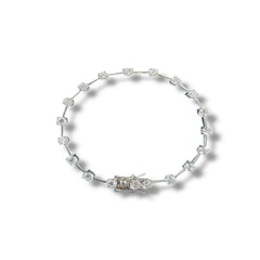 Intermittent CZ Bracelet