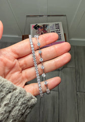 Intermittent CZ Bracelet