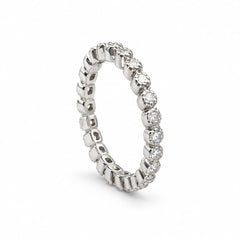 Mini Moissanite Eternity Ring
