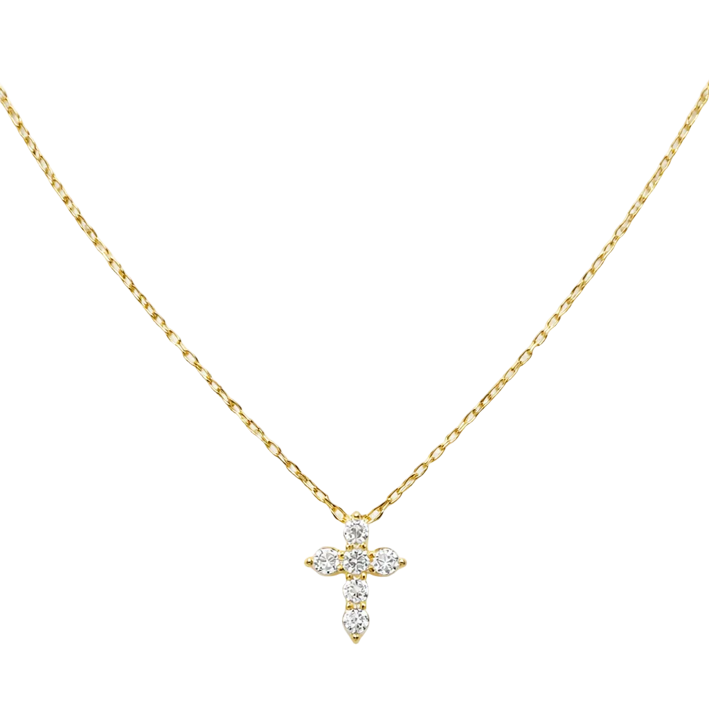 Mini Cross Necklace