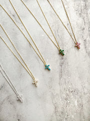 Mini Cross Necklace