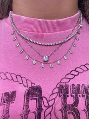 Lumière Tennis Necklace