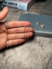 Pavé Chain Drop Earrings