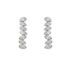 Pear Drop Zirconia Earrings
