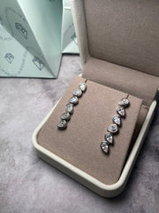 Pear Drop Zirconia Earrings