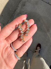 Pear Drop Zirconia Earrings
