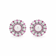 Pearl Bloom Studs