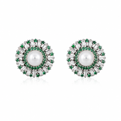 Pearl Bloom Studs
