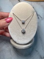 Solitaire Moissanite Necklace