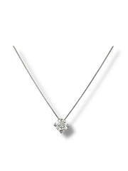 Solitaire Moissanite Necklace
