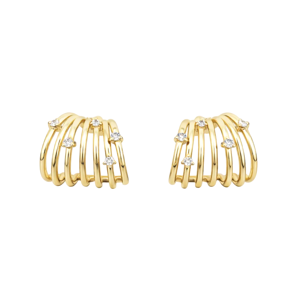 Stacked Ear Cuff Earrings