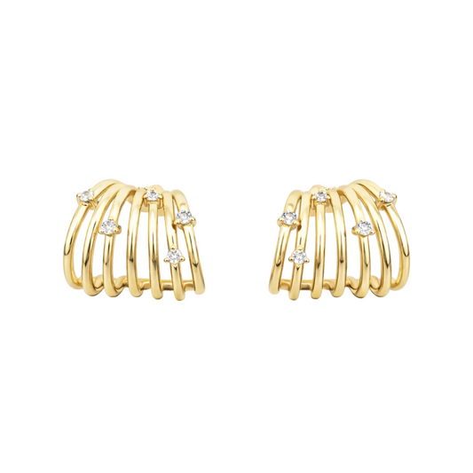 Stacked Ear Cuff Earrings