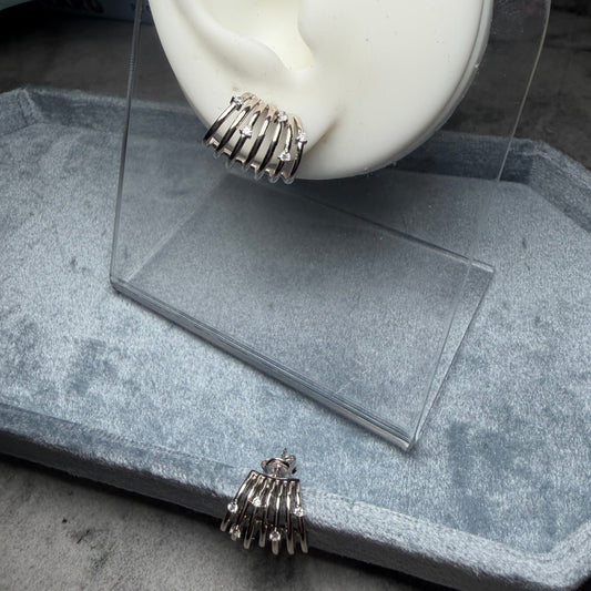 Stacked Ear Cuff Earrings